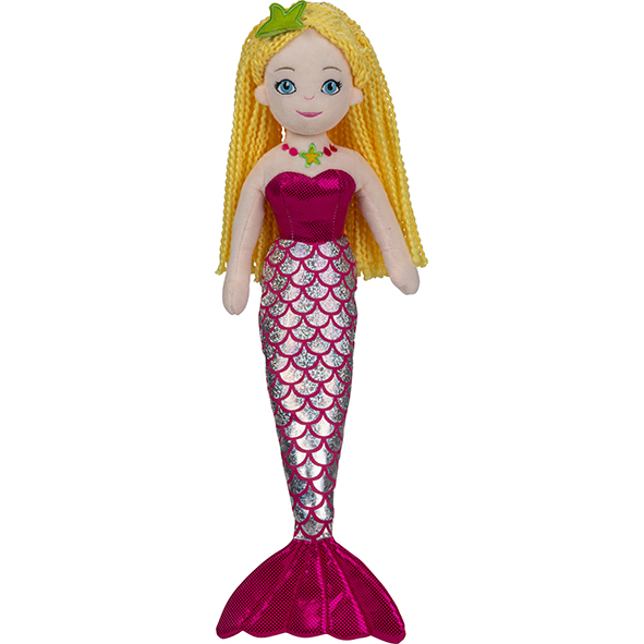 Sirène Princesse Poupée Jeu Set - TY6304 Enfants Bain Filles Jouet Poisson  Rose